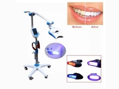 Dispositivos de blanqueamiento de dientes de diseño móvil 3 colores lámpara de blanqueamiento dental LED
