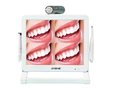 Cámara oral dental con pantalla LCD con altavoz de dientes azules