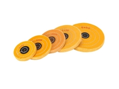 Laboratorio Dental Polishing Puffing Rueda de algodón Material abrasivo Ruedas de pulido dental