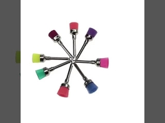 Cepillo de nylon colorido de alta calidad 100pcs por caja de cepillo de pulido dental