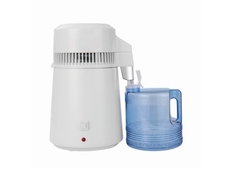Destilador de Agua de 4L para Uso Doméstico Acero Inoxidable 1.5L/H Dispositivo de Destilación de Agua Dental Exhibición
