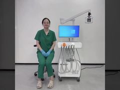 Sistema de imágenes y rayos X dentales veterinarios todo en uno | Estación de trabajo dental veterinaria portátil con intraoral