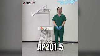 Estación de tratamiento dental veterinario móvil versión Panda AP201-5 con 8 luces | -Introducción del producto