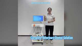 Carro dental veterinario todo en uno | Introducción a la configuración del producto
