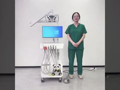 Unidad de tratamiento dental veterinario Sistema todo en uno con cámara intraoral HD Lámpara de mariposa LED