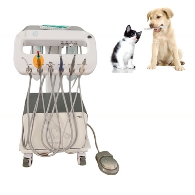 Uso de mascotas Máquina de tratamiento dental portátil de diseño único Veterinario coche dental móvil