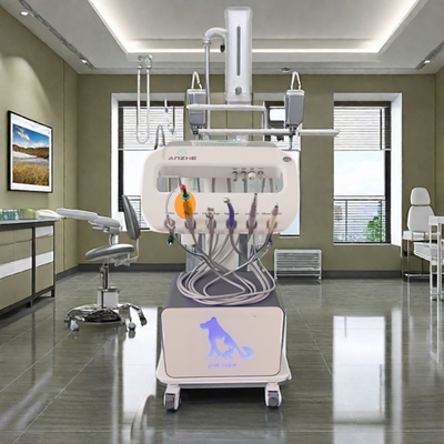 Uso de mascotas Máquina de tratamiento dental portátil de diseño único Veterinario coche dental móvil
