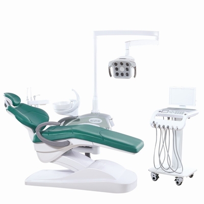 Unidad de tratamiento dental de color gris Unidad de tratamiento dental de diseño con recuerdos