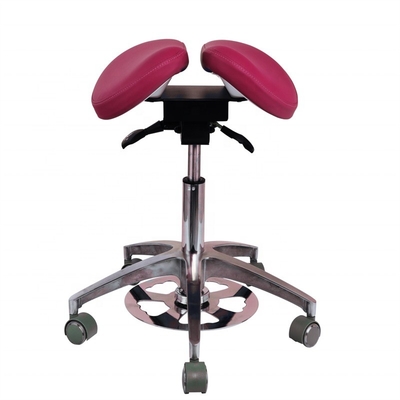 Salón de belleza silla cómoda silla de dentista de micro fibra verde silla de dentista de silla de forma de silla de dentista