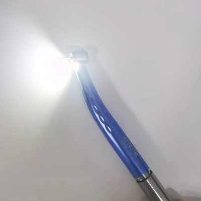Presione el botón luz LED Dental Airotor pieza de mano de agua interior Spray Dental pieza de mano