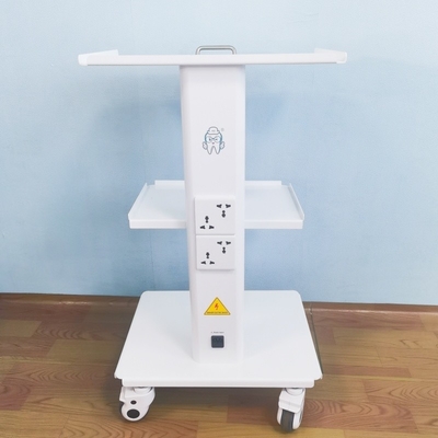 Camión de la clínica dental de acero inoxidable unidad de carros móviles con enchufe incorporada