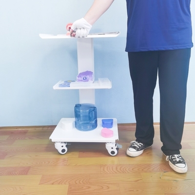 Camión de la clínica dental de acero inoxidable unidad de carros móviles con enchufe incorporada
