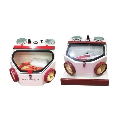Dos bolígrafos de pulido dental Sanblaster limpieza oral Sandblaster dental con gabinete