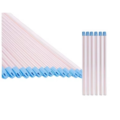 Fácil de doblar Succión Ejector de saliva Pvc con puntas de succión desechables dentales de cobre