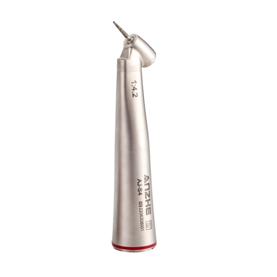 Anillo rojo Herramientas quirúrgicas Turbina dental 1: 4.2 Baja velocidad 45 grados Dental de mano
