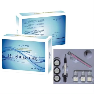 35% Gel blanqueador de dientes Dr. Whiten 30 minutos Kit de blanqueamiento de dientes