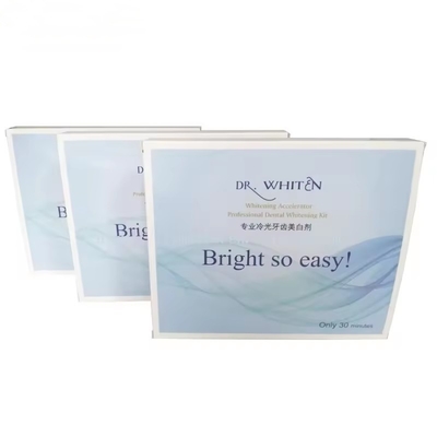 35% Gel blanqueador de dientes Dr. Whiten 30 minutos Kit de blanqueamiento de dientes