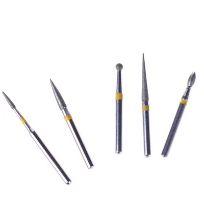 Burro de perforación dental de acero inoxidable de 1,6 mm Dental Diamond Bur para pieza de mano de alta velocidad