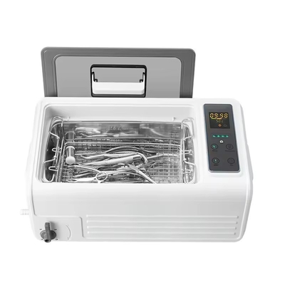 Clínica dental limpiador de vapor dental multifuncional 6L limpiador de ultrasonido digital