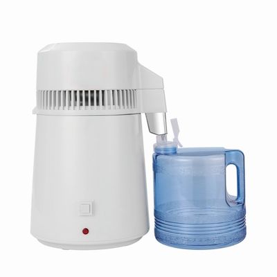 Máquina de agua destilada de 750W 4L Cubo de plástico Destilador automático de agua dental