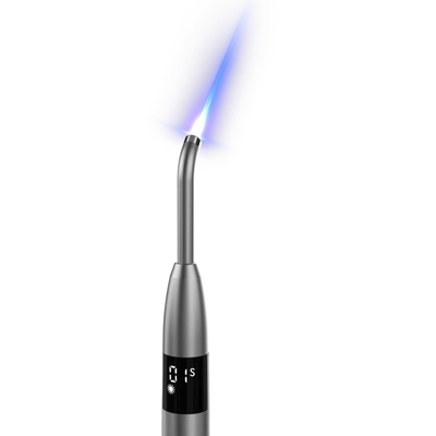 Consejos de metal 1 segundo de luz dental curativo inalámbrico de alta potencia LED luz dental curativa