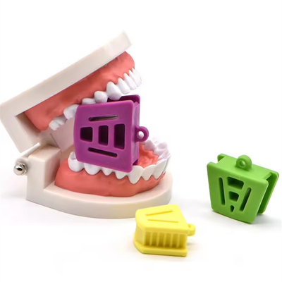 Dental de goma desechable mordedura de apertura de tamaño 3 Funcional para el dentista Dental Month Prop