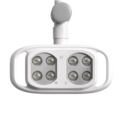 Lámpara de silla dental sin sombras personalizada 8 ojos Unidad dental luz LED con sensor