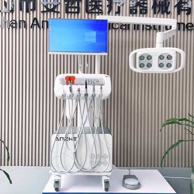 Lámpara de silla dental sin sombras personalizada 8 ojos Unidad dental luz LED con sensor