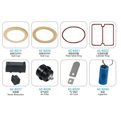 Foshan Compresor dental Reparación de herramientas Compresor motor Compresor dental de aire Partes de repuesto