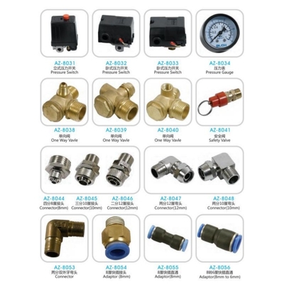 Foshan Compresor dental Reparación de herramientas Compresor motor Compresor dental de aire Partes de repuesto