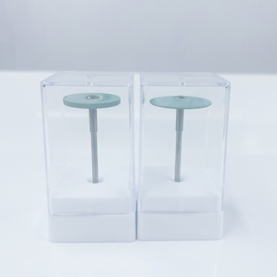 Instrumentos rotativos dentales para pulir dientes de cerámica laboratorio dental disco de goma de diamante rueda de pulir dientes de alta calidad