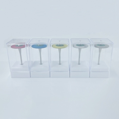 Venta caliente de caucho de diamantes de grano dental herramientas de laboratorio de goma dental de diamante pulido