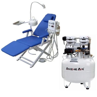 105L/Min Flujo de aire Dental Unidad de bomba de aire 850W Logotipo personalizado Silencio Dental compresor de aire