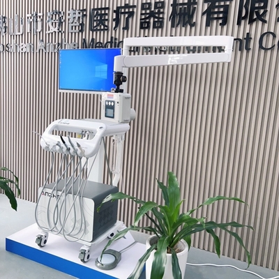 Cuidado de los dientes de mascotas Carritos de tratamiento móviles de fábrica Directamente Veterinario Trolley dental con unidad de rayos X