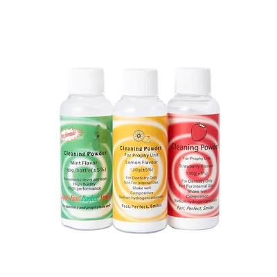 130 g Poder de pulido de dientes 3 sabor De dientes blanqueadores Poder de limpieza dental