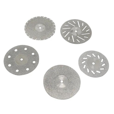 Disco de corte de diamantes sinterizados ultrafinos Disco de diamantes dentales de doble cara