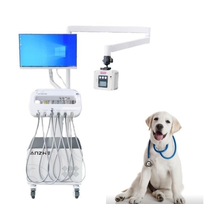 Cuidado de los dientes de mascotas Carritos de tratamiento móviles de fábrica Directamente Veterinario Trolley dental con unidad de rayos X
