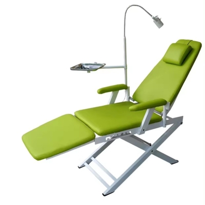 Unidad de silla dental portátil plegable con unidad de turbina colgante