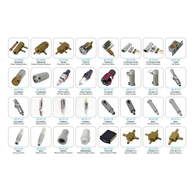 Material de cobre silla dental válvula de fábrica de Foshan unidad dental y piezas de repuesto