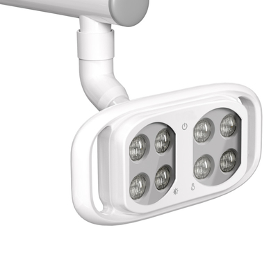 Sensor sin sombra Lámpara de cambio de mes 8 ojos 6W Lámpara LED de silla dental