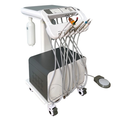 Trolley dental móvil todo en una unidad dental móvil con compresor