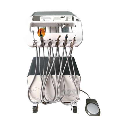 Trolley dental móvil todo en una unidad dental móvil con compresor