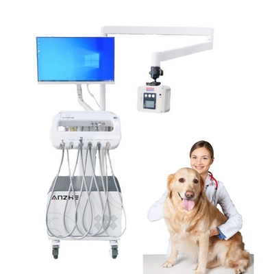 Aceptar personalizado Terapia de dientes para mascotas Carro móvil Hospital de animales Estación de trabajo dental veterinaria