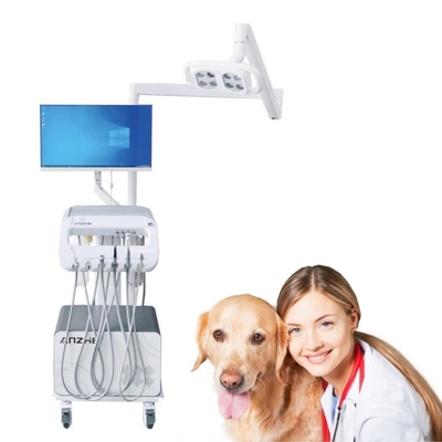 Fabrica de operaciones dentales de animales carro de perros y gatos veterinario dental carro móvil máquina de tratamiento de dientes de mascotas