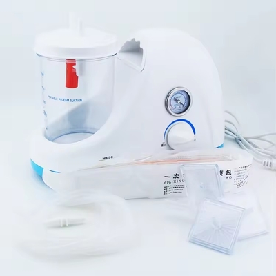 Dispositivo de succión dental de tamaño pequeño Hospital Dental Motorizado de succión de uso doméstico Máquina ejector de saliva portátil