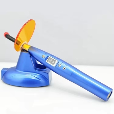 Dental Led Curing Light Cuerpo de plástico Diseño colorido Lámpara de curación de luz dental inalámbrica
