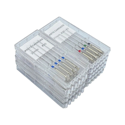 Cargadores de pasta dental Llenador de raíz Lentulo 21mm 25mm 28mm Archivos de endodoncia variados