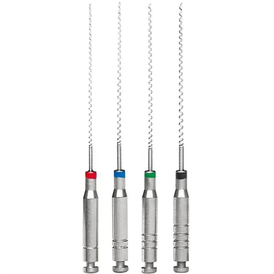 Cargadores de pasta dental Llenador de raíz Lentulo 21mm 25mm 28mm Archivos de endodoncia variados