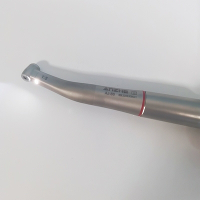 Velocidad de incremento 1:5 Dental Handpiece Push Button Contra Angel Turbina de aire Internal Spray Fibra óptica Dental Handpiece