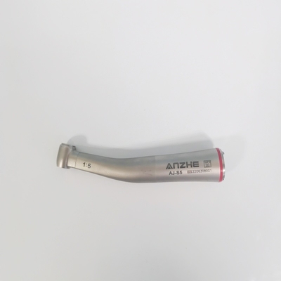 Velocidad de incremento 1:5 Dental Handpiece Push Button Contra Angel Turbina de aire Internal Spray Fibra óptica Dental Handpiece